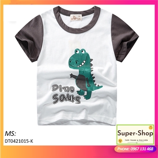 Áo thun cho bé BE-TOP giá xưởng, áo trẻ em in hình vui nhộn chất cotton hàng xuất Hàn [Super_Shop] DT0421015