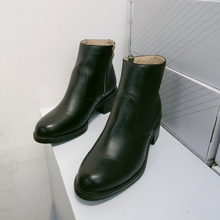 BOOT BSK KHÓA KÉO CỔ 5P ĐEN