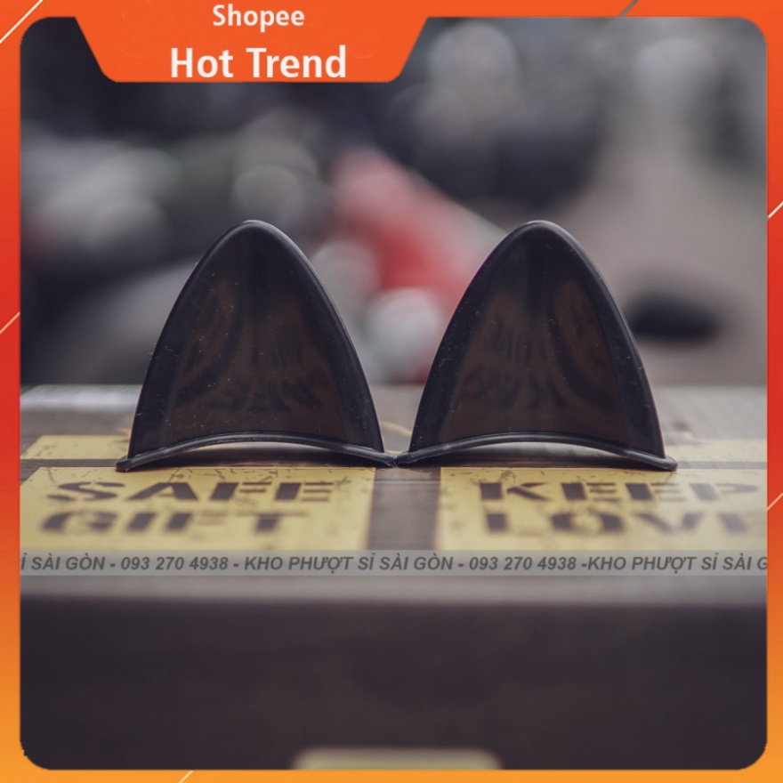 CÓ VIDEO - Phụ kiện gắn nón nón bảo hiểm tai mèo nhựa nhỏ siêu cute - Tai mèo nhựa gắn nón fullface 3/4