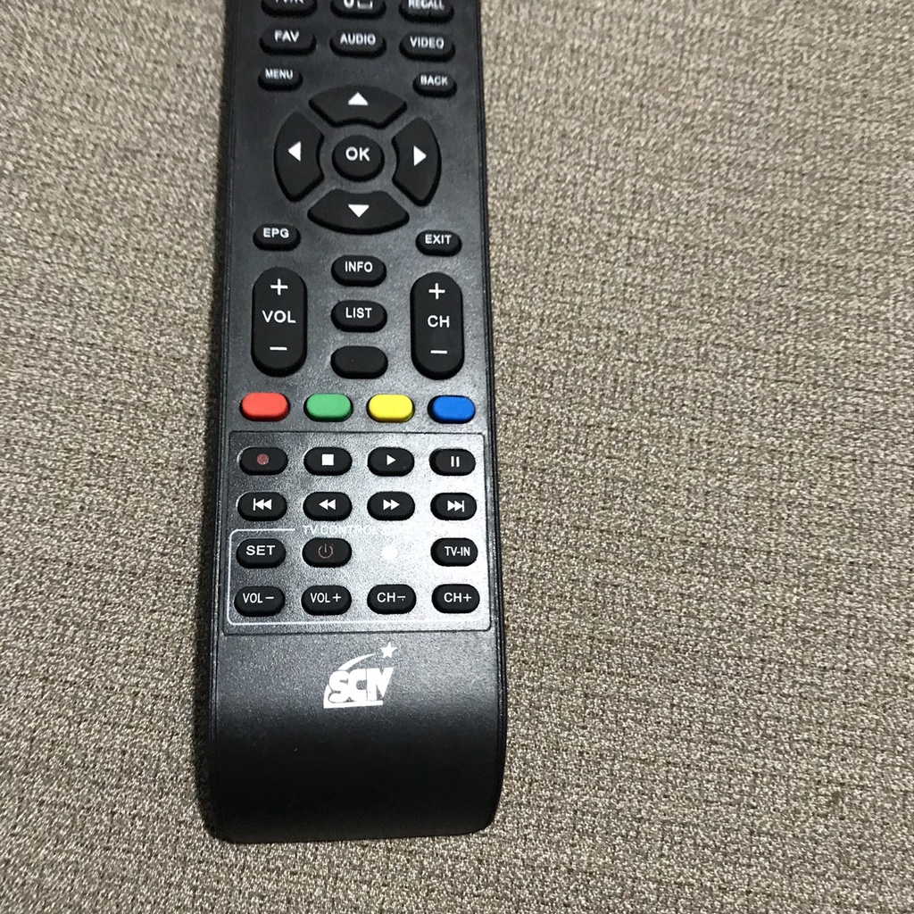 Điều khiển đầu SCTV ,Remote đầu thu truyền hình kỹ thuật số SCTV,điều khiển đầu kỹ thuật số SCTV