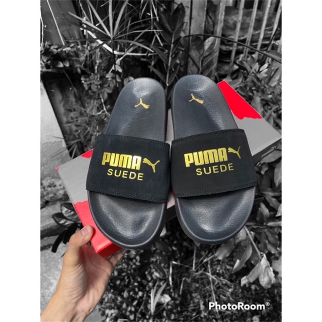 Dép Puma Đen, Xám, mang cực đẹp, cực êm