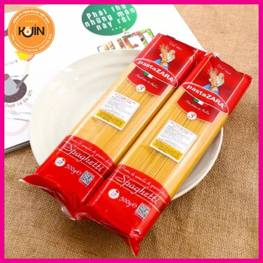 Mì Ý Mì Spaghetti Số 3 - Hiệu Pastazara Chuyên Dùng Với Sốt Mì Ý