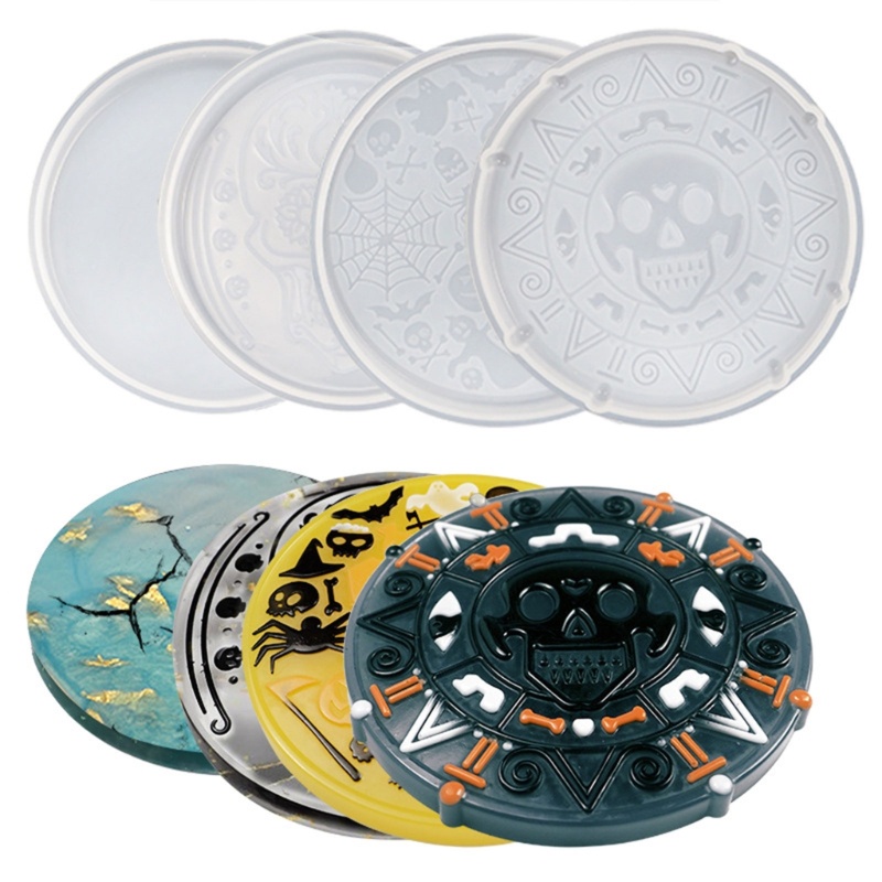 Set 5 TấM LóT Ly HìNh TròN ChấT LiệU Silicone