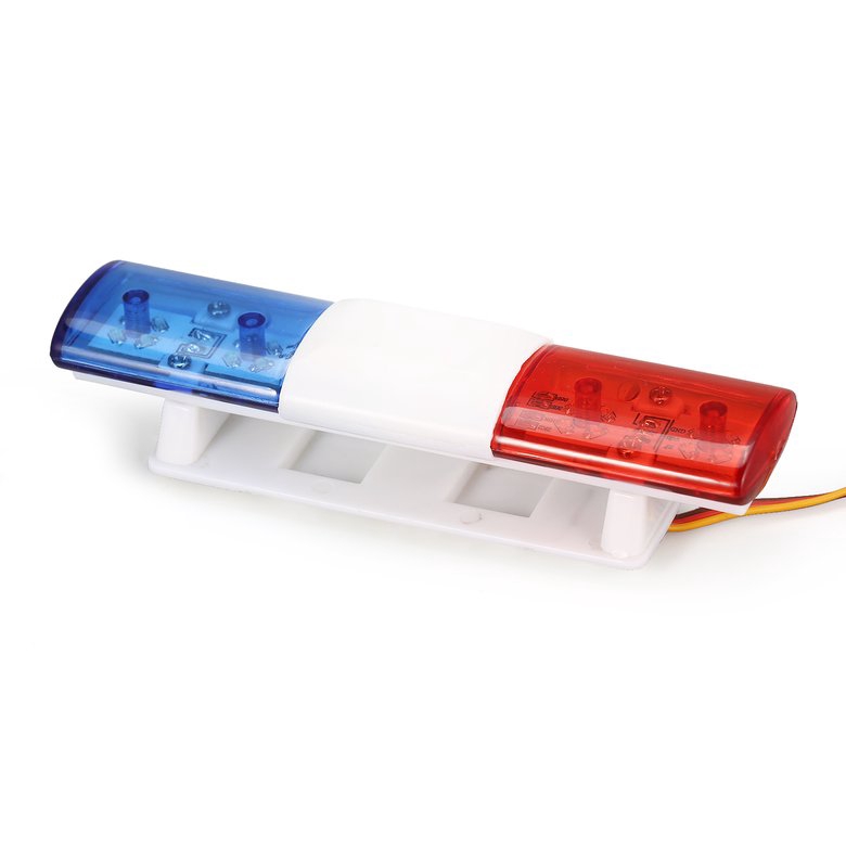 Thanh đèn led PK AX-501 nhấp nháy đa năng cho mô hình xe cảnh sát điều khiển từ xa TAMIYA tỉ lệ 1/10 1/8