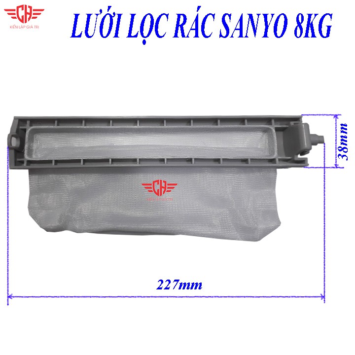 COMBO 10 lưới lọc máy giặt SANYO 8KG