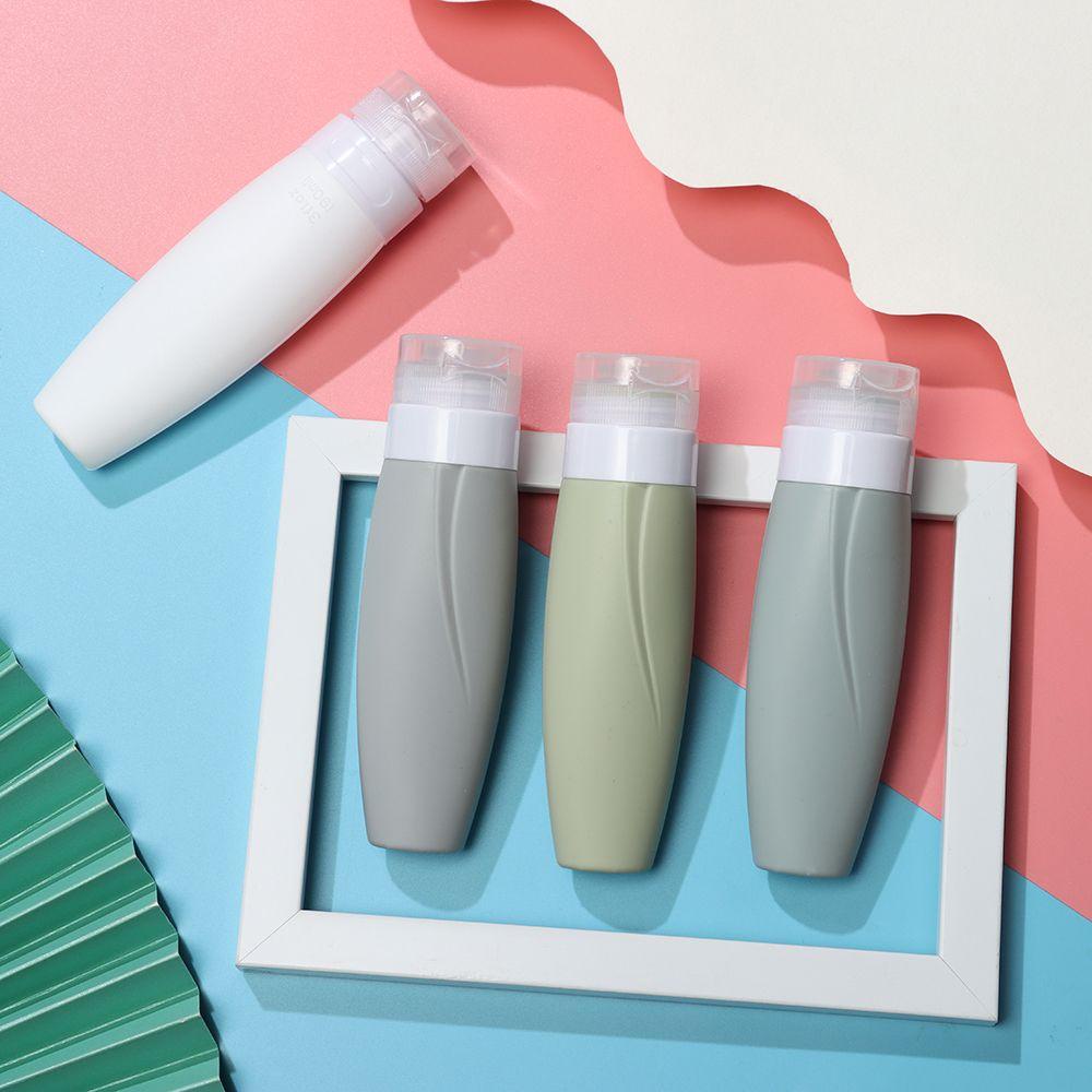 Chai Silicone Đựng Dầu Gội Có Thể Đổ Đầy Tiện Lợi