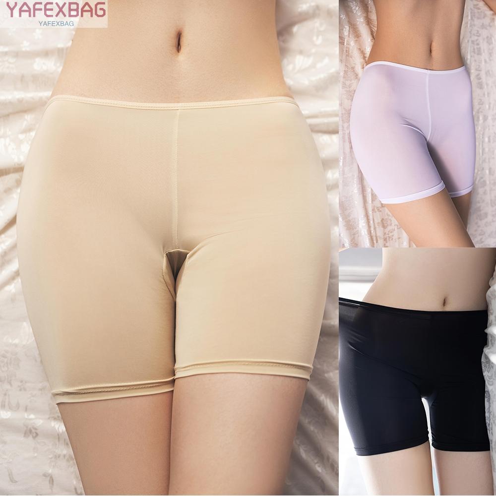 Women Sexy Sheer Ultra-thin Shorts See Through Booty Micro Boxer Hot Pants New