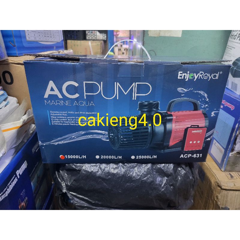 Máy bơm có điều khiểu ENJOY ROYAL AC PUMP 15000L/H, 20000L/H, 25000L/H, 30000L/H cho hồ koi và hồ thủy sản