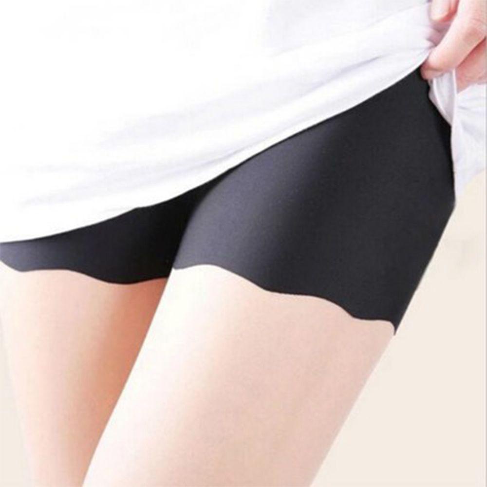 AROMA Quần Lót An Toàn Bằng Lụa Lạnh Không Lộ Viền Thời Trang Mùa Hè Cho Nữ