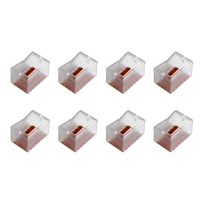 Miếng Lót Chân Bàn Ghế Hình Chữ Nhật Bằng Silicon 39mm-48mm & rộng 24mm-31mm | BigBuy360 - bigbuy360.vn