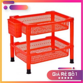 Kệ để bát ,đĩa 2-3 tầng song long