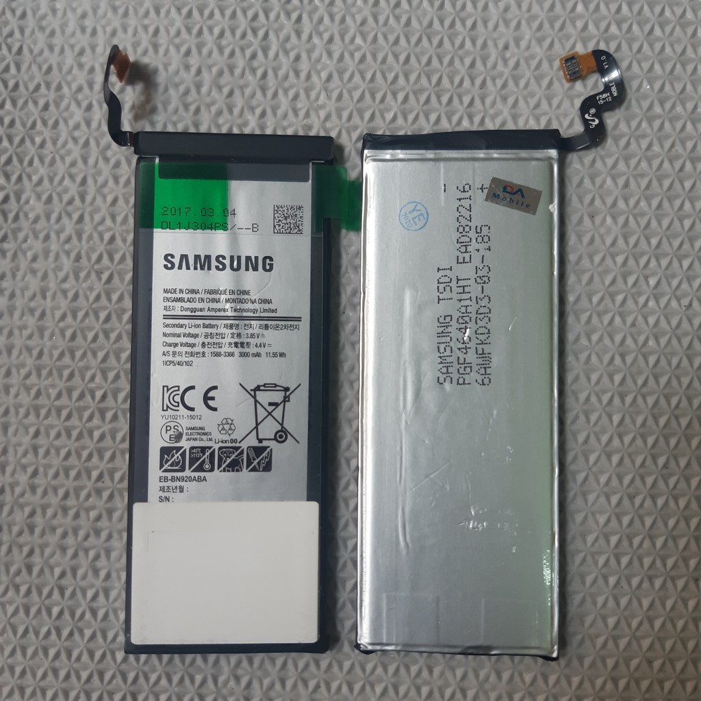 Pin Samsung Galaxy Note 5 Chính Hãng, EB-BN920ABE, Mới 100%, 3000mAh