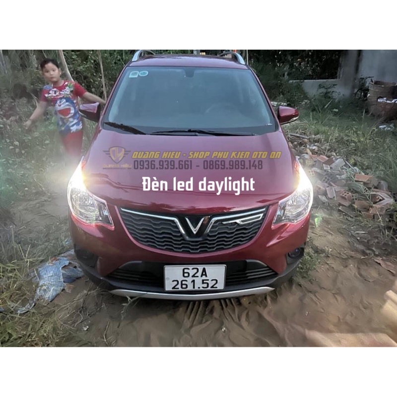 Đèn Led Auxito T20 7440 7443 canbus, 2 chế độ Daylight & Demi xe Fadil, Cross, Mazda 3, Mazda 2….