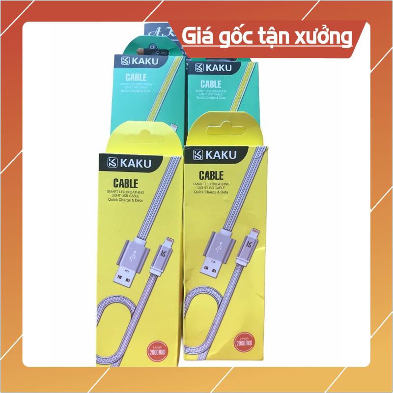 DÂY SẠC IPHONE KAKU 1,2 MÉT và 2 MÉT🌟HCM-HÀNG SẲN-GIAO HOẢ TỐC🌟