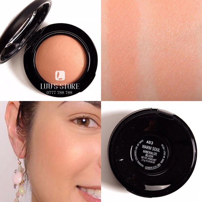 Má Hồng MAC #Warm Soul