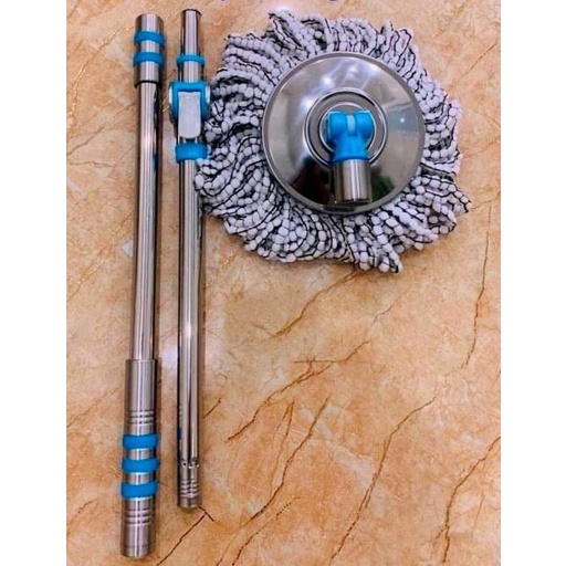 Cán chổi lau nhà inox 360 độ Thái Lan Spin Mop 05 - Hàng đẹp