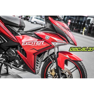 Tem Trùm Exciter 150 Đỏ light Đen