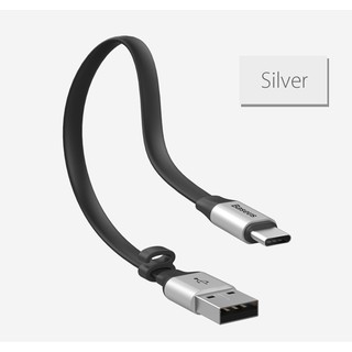 Cáp Baseus type C 23cm siêu ngắn,siêu bền - Chính hãng