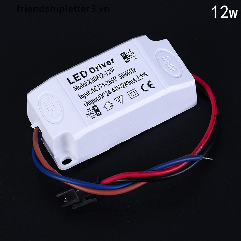 Bộ Chuyển Đổi Nguồn Điện 3W 7W 12W 18W 24W Cho Đèn LED
