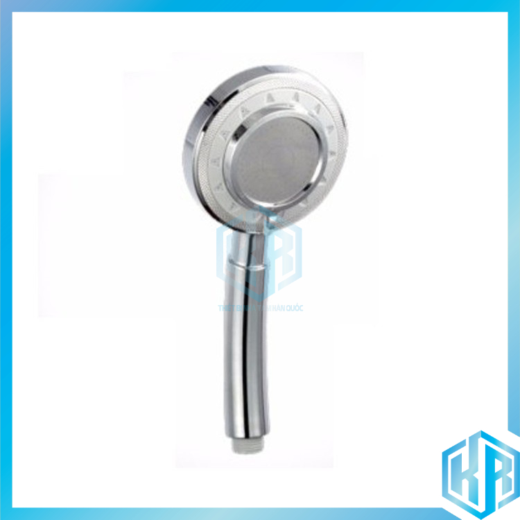 Tay sen,vòi sen siêu tăng áp với 3 chế độ nước mạ Crom sáng bóng, có thể tháo rời vệ sinh tặng kèm dây sen inox- QM023