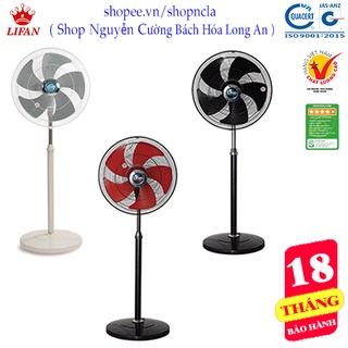Quạt đứng công nghiệp, quạt đứng Lifan, quạt nhà xưởng cánh 450mm, model Đ-18CN