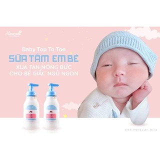 Sữa tắm gội em bé Hanayuki