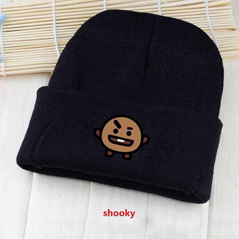 KPOP BTS Beanie Hat Bangtan Boys Knit Cap Tình Yêu Chính Mình SHOOKY COOKY KOYA