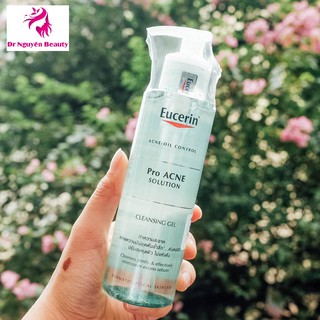 Gel Rửa Mặt Da Mụn Eucerin Pro ACNE Solution Cleansing Gel (200 ml)