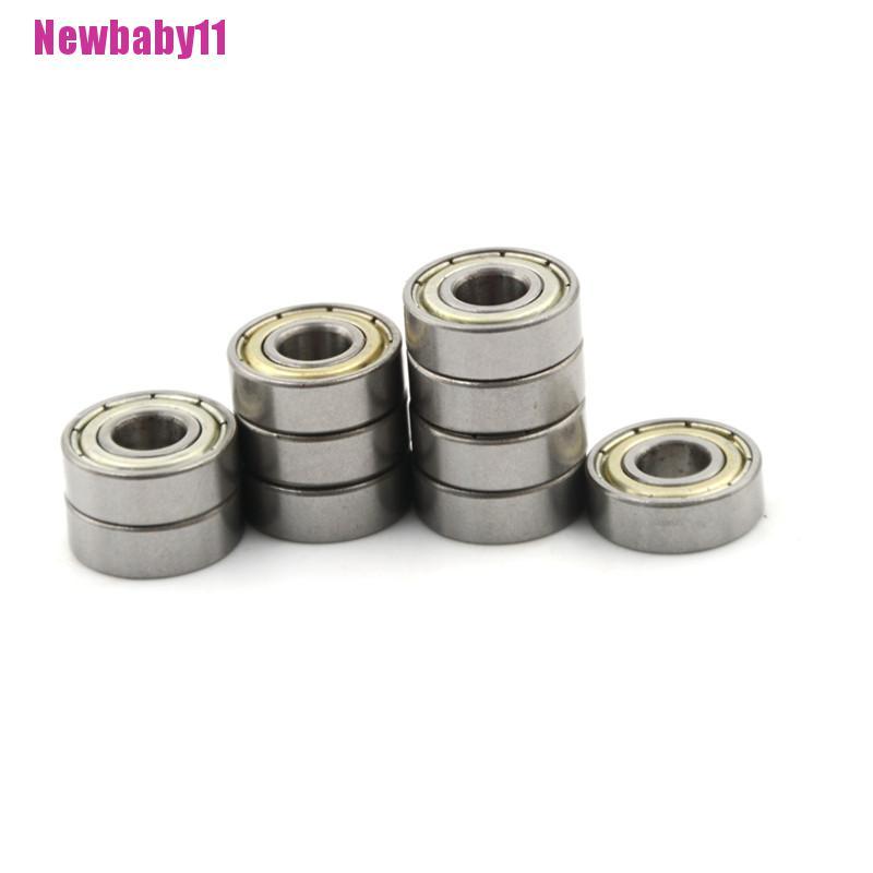 Set 10 Bạc Đạn Mini 696ZZ 6X15X5mm Bằng Kim Loại Chuyên Dụng
