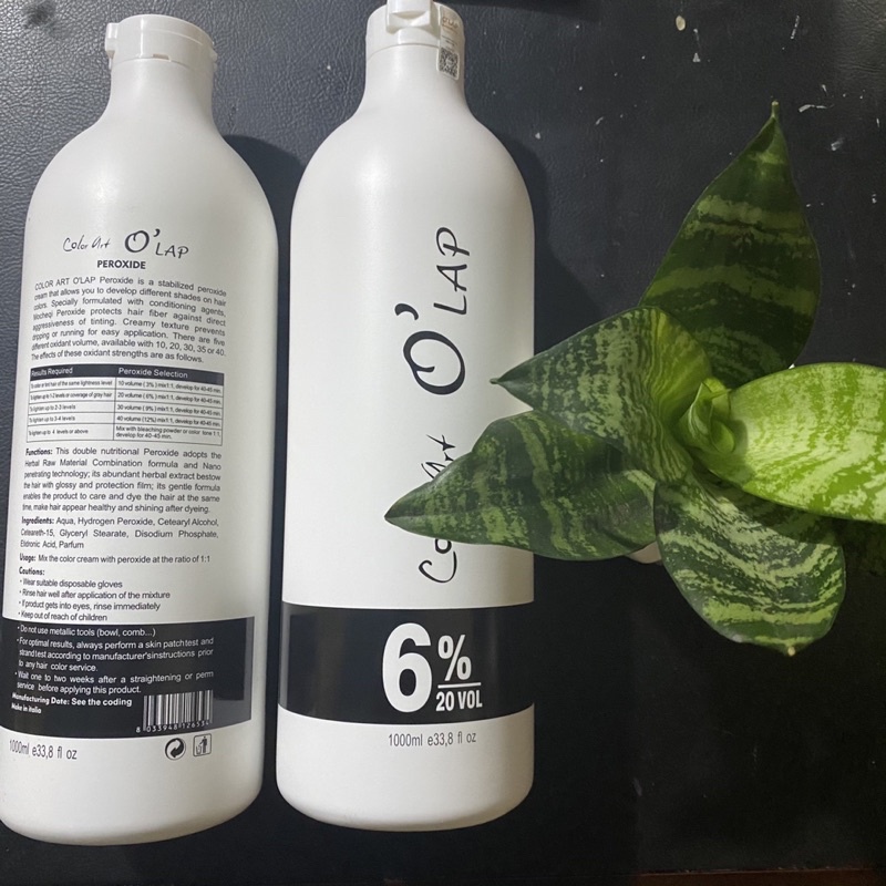 Oxy Dung Dịch Trợ nhuộm OLAP COLAGEN 1000ml Đặc Thơm Ko Sót