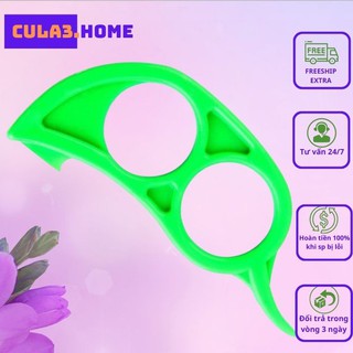 Dụng cụ lột vỏ cam quýt chanh độc đáo tiện dụng culahome, bóc vỏ cam là dễ cula8770
