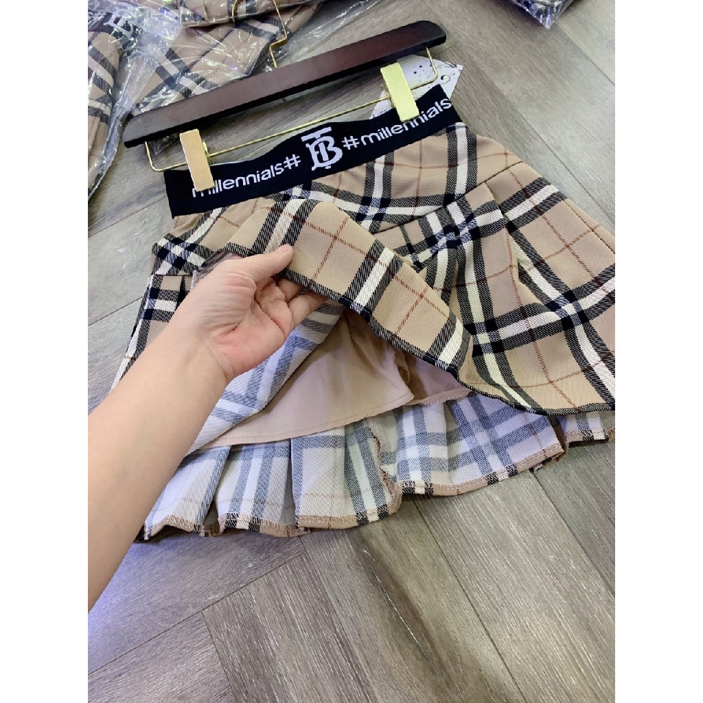 Chân váy tennis xếp ly Caro | BigBuy360 - bigbuy360.vn