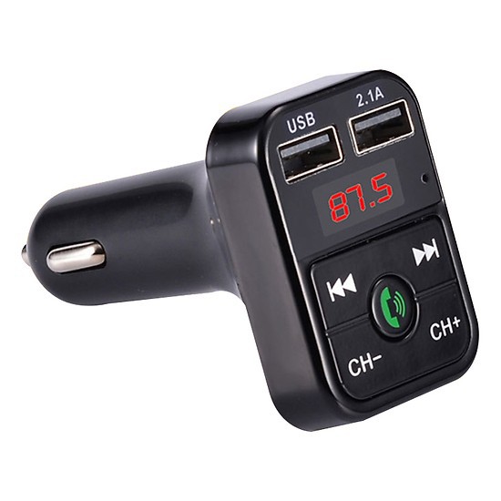 Tẩu sạc ô tô kiêm nghe nhạc MP3, kết nối điện thoại qua bluetooth, kết nối dàn âm thanh trên xe qua sóng FM | BigBuy360 - bigbuy360.vn