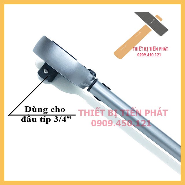 Cần Nổ, Siết Chỉnh Lực 3/4&quot; Licota 300Ft/Lb - AQT Mã N6450 Chính Hãng