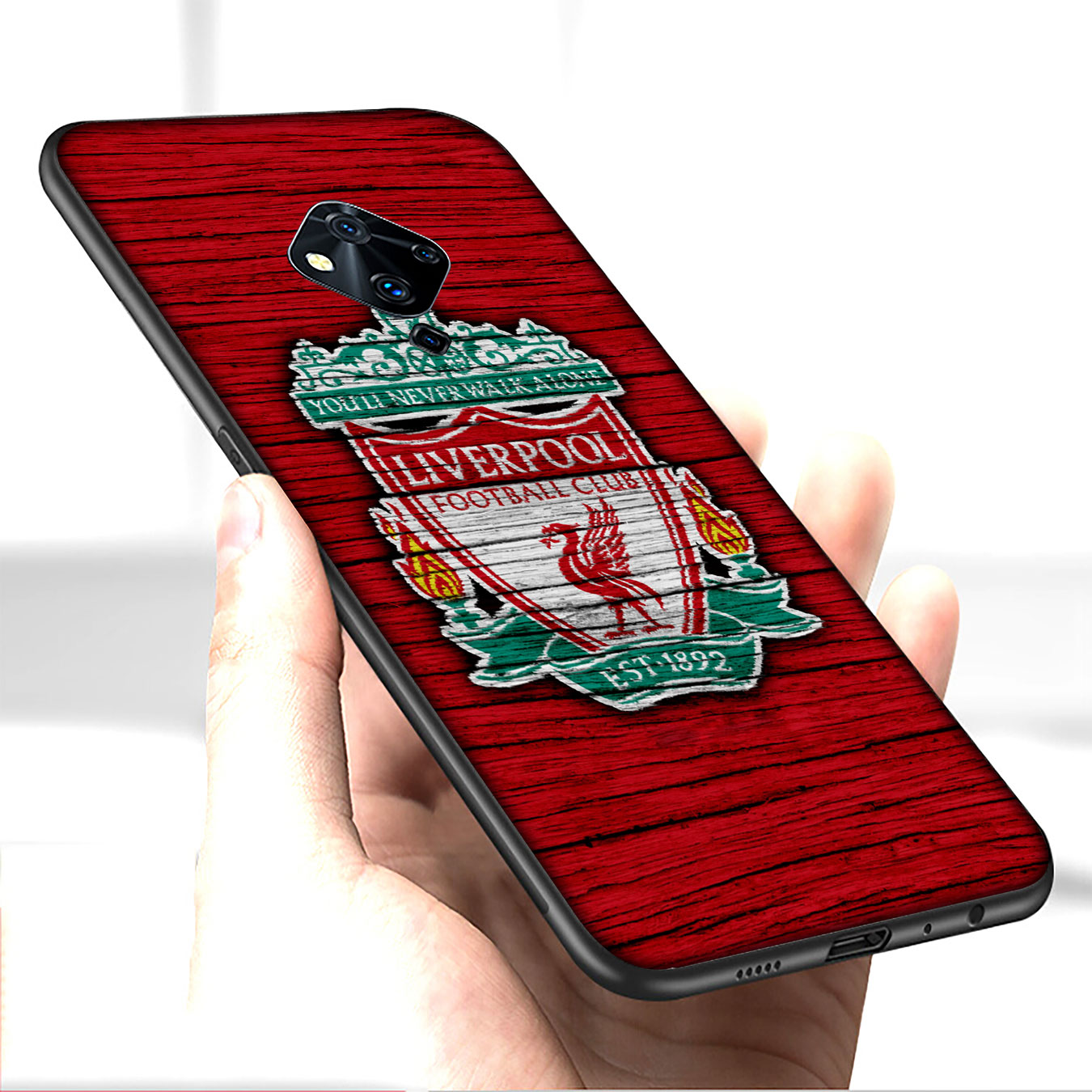 Ốp Điện Thoại Silicon Mềm Hình Logo Liverpool Màu Đỏ A116 Cho Samsung Galaxy S21 Ultra S8 Plus M62 F62 A32 A52 A72 A12 S21 + S8 + S21Plus