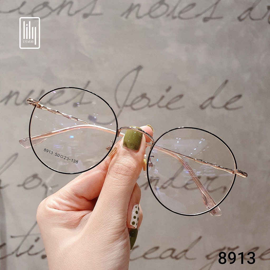 Gọng kính cận kim loại Nobita 8913 - Gọng kính mắt thời trang lily | BigBuy360 - bigbuy360.vn