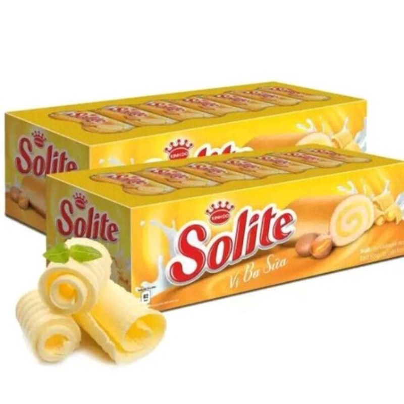 Bánh Bông Lan Cuộn Solite 360g