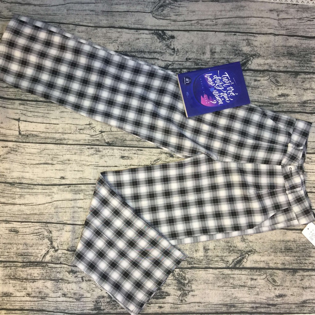 Quần CARO UNISEX 4Teen