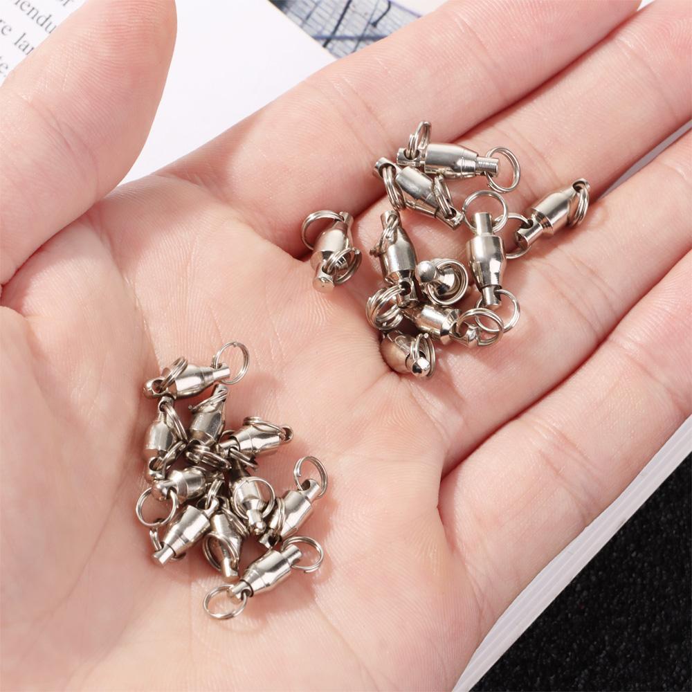 Bộ 10 Móc Câu Cá Bằng Thép Không Gỉ Chất Lượng Cao
