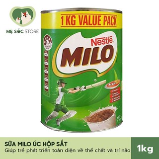 Sữa Milo Úc hộp sắt 1kg