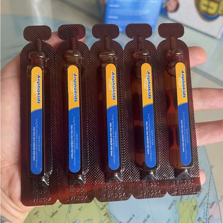 Anphakids Gold -  Hỗ Trợ Trẻ Biếng Ăn, Tiêu Hóa Kém. Tăng Cường Sức Đề Kháng