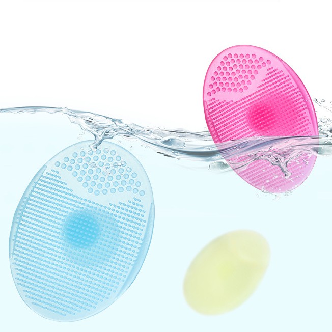 1 Cọ Rửa Mặt Silicon Mềm Loại Bỏ Mụn Đầu Đen
