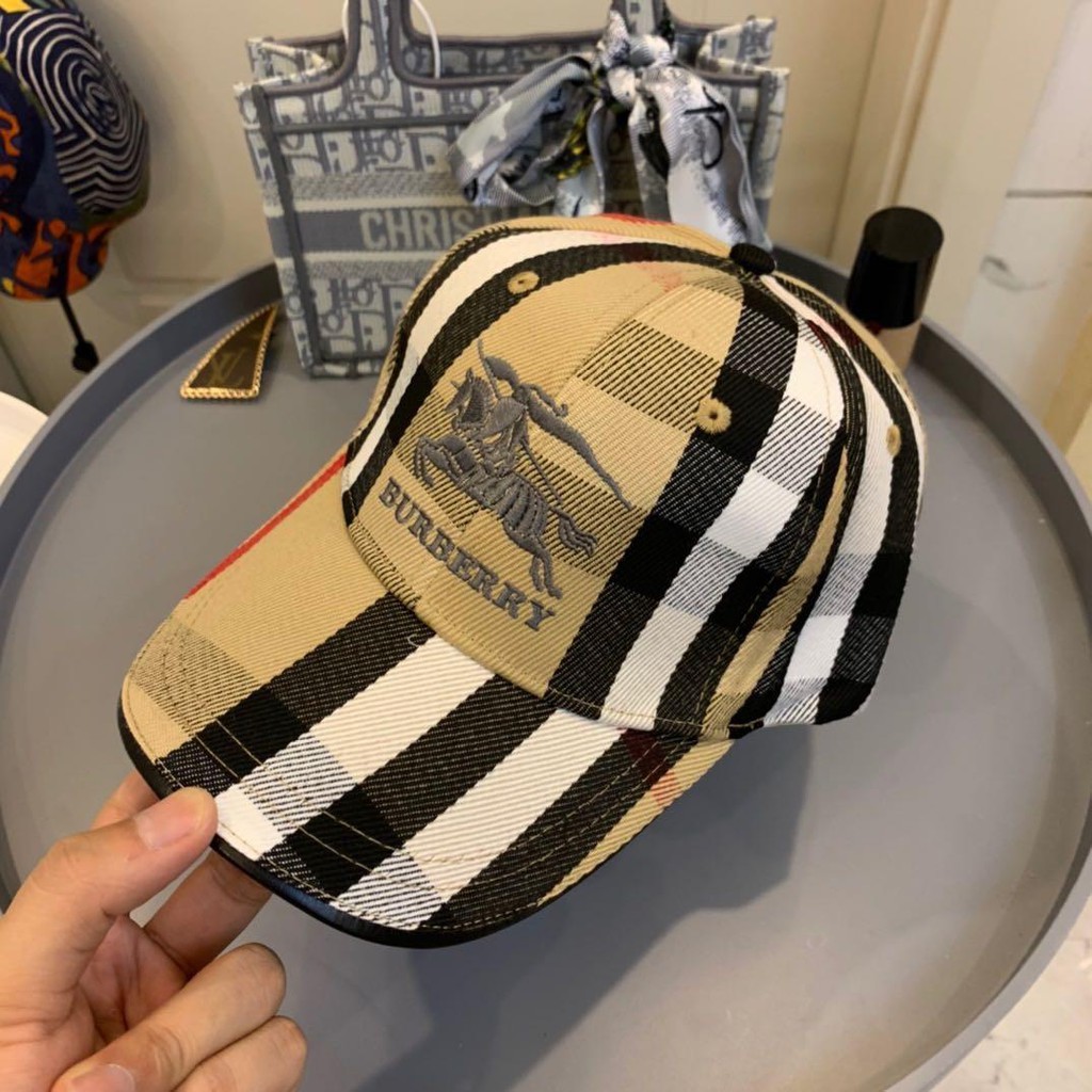 Nón Lưỡi Trai Thêu Chữ Burberry Thời Trang Hè 2020 Cho Nam Nữ