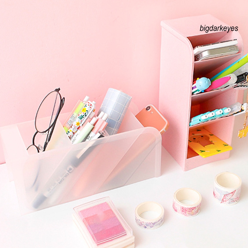 Giá Đỡ Bút Bằng Nhựa Chống Trượt Thiết Kế Nghiêng Dành Cho Học Sinh Nhân Viên Văn Phòng