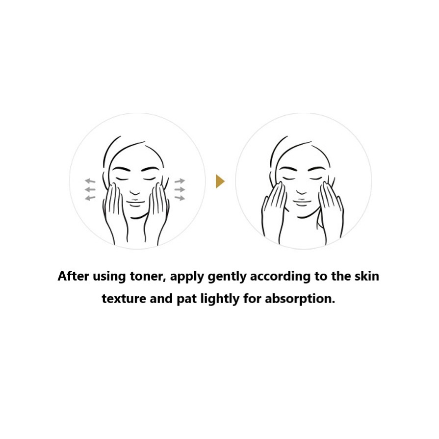 Thiết yếu Vàng Collagen Toner 140ml / Kem dưỡng da 140ml / Kem 50g