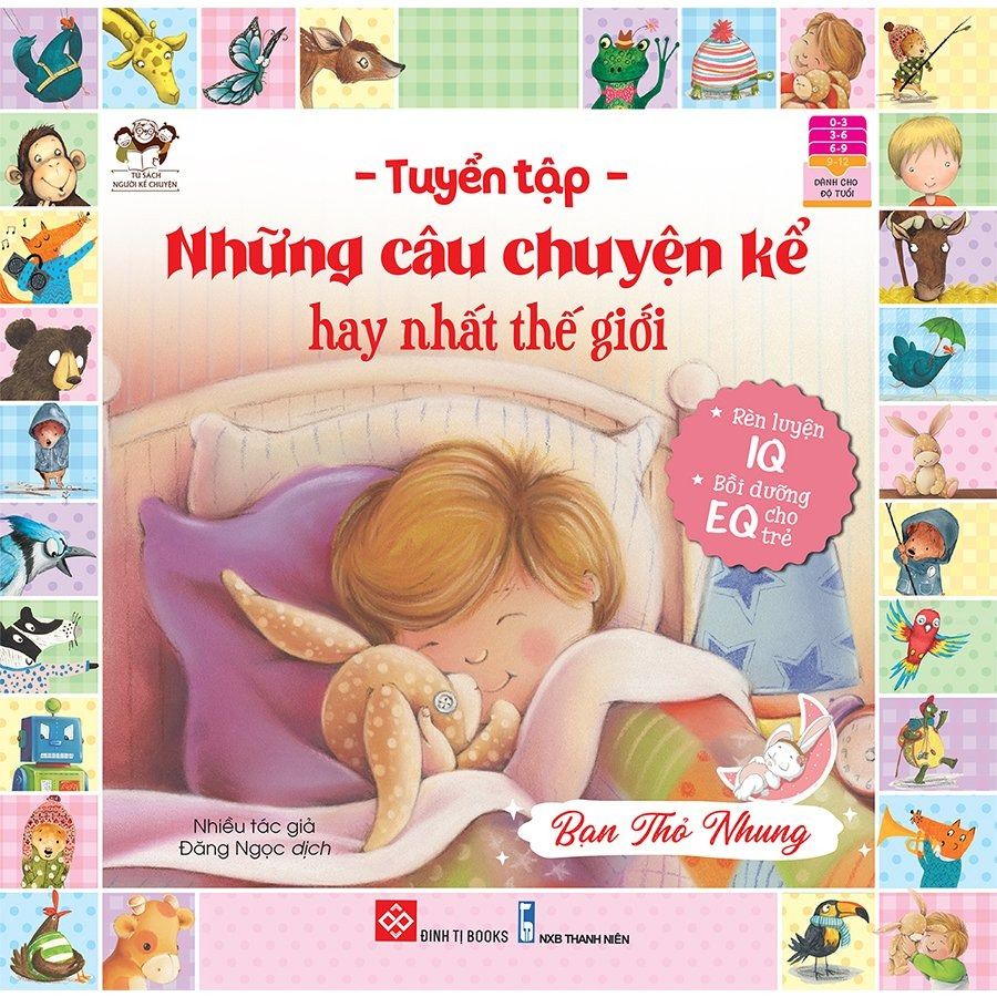 Sách - Tuyển tập những câu chuyện kể hay nhất thế giới - Bạn Thỏ Nhung