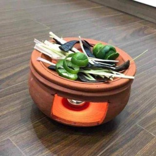 Bếp gốm nướng bồ kết, sả, chanh,...đuổi muỗi,kháng khuẩn.
