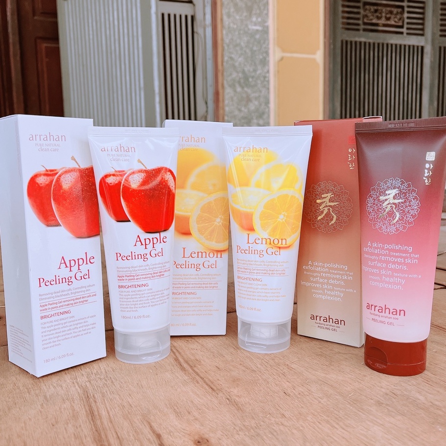 Tẩy Da Chết ARRAHAN Hoa Quả, Thảo Dược Hàn Quốc [HÀNG CHUẨN]