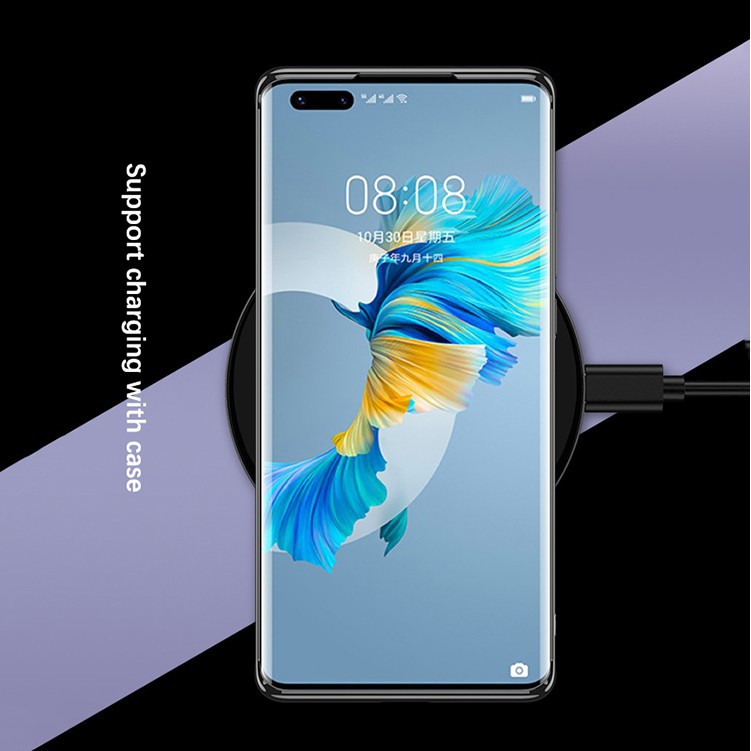 ốp điện thoại Dẻo Trong Suốt Chống Sốc Có Giá Đỡ Dành Cho Huawei Mate 40 Pro