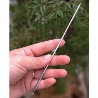 Cây lẹm, kim may bao loại to số 7/8/9 - dài 14.5-17.5 cm